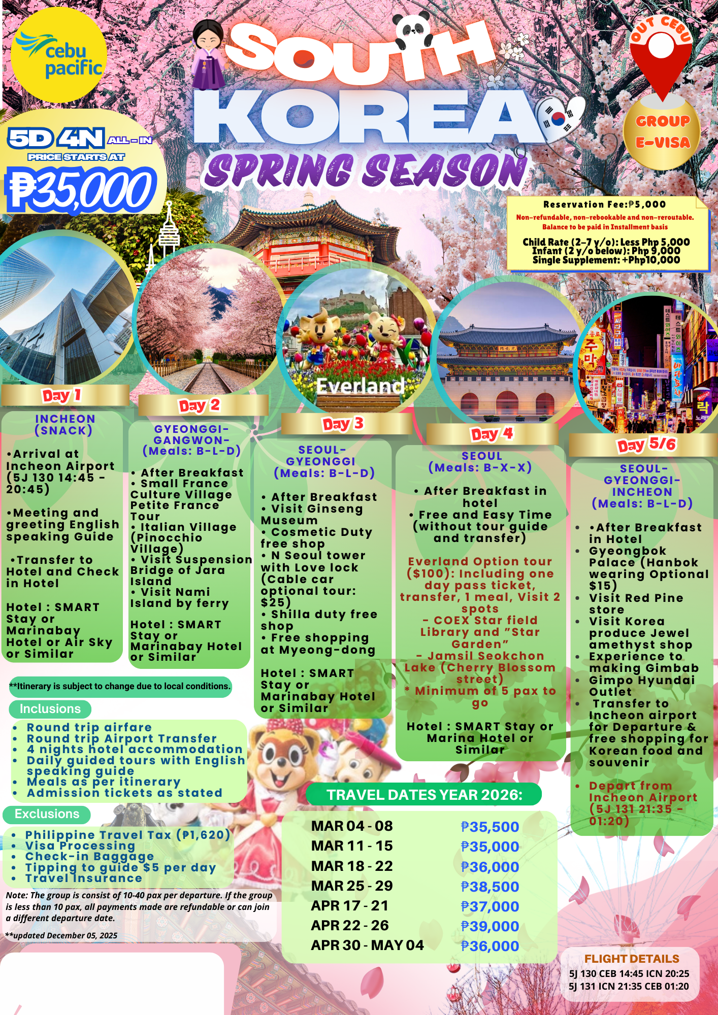 NEW SPRING OUT CEBU CEBPAC